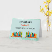 Eerlijst! Persoonlijk rapport Congrats! Kaart (Gele Bloem)