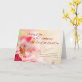 Eerst, 1st Jubileum van Verlies van Gehouden van Kaart (Gele Bloem)