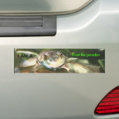 Eerst ben ik een... bumpersticker (Op auto)