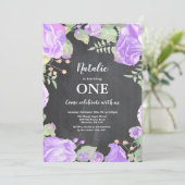 Eerst de 1st Paars van de Uitnodiging van de (Staand voorkant)