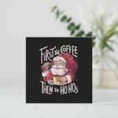 Eerst de koffie dan de HOHO Kaart (Staand voorkant)