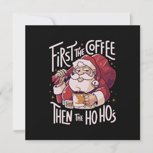 Eerst de koffie dan de HOHO Kaart (Voorkant)