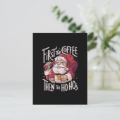 Eerst de koffie dan het HOHO Briefkaart (Staand voorkant)