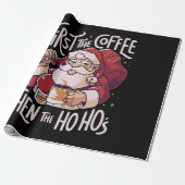 Eerst de koffie dan het HOHO Cadeaupapier (Uitgerold)