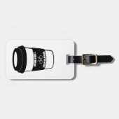 Eerst Drink en daarna Hammer Bagagelabel (Voorkant horizontaal)