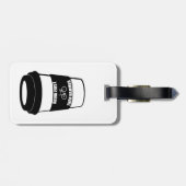 Eerst Drink en daarna Hammer Bagagelabel (Achterkant horizontaal)