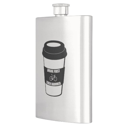 Eerst Drink en daarna Hammer Flacon (Links)