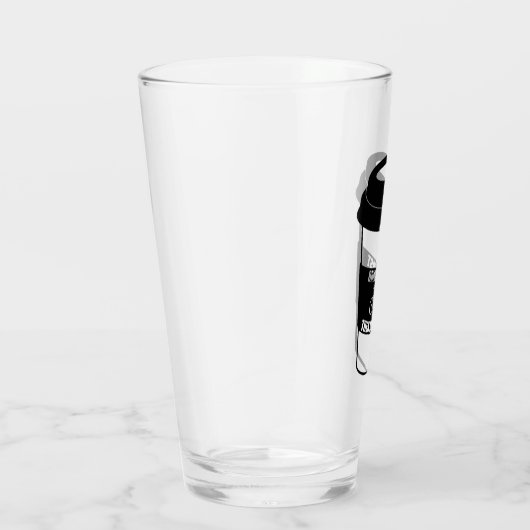 Eerst Drink en daarna Hammer Glas (Rechts)