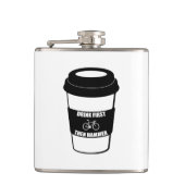 Eerst Drink en daarna Hammer Heupfles (Voorkant)