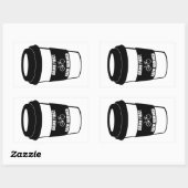 Eerst Drink en daarna Hammer Rechthoekige Sticker (Vel)