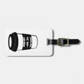 Eerst Drink en daarna peddel Bagagelabel (Voorkant horizontaal)