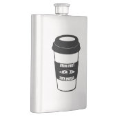 Eerst Drink en daarna peddel Flacon (Rechts)