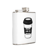 Eerst Drink en daarna peddel Heupfles (Rechts)