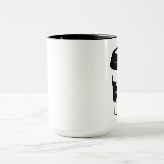 Eerst Drink en daarna peddel Mok (Midden)