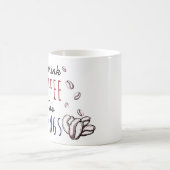 Eerst drink ik de koffie, dan doe ik de dingen koffiemok (Center)