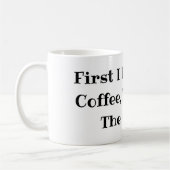 Eerst drink ik de koffie, dan doe ik de rest Grapp Koffiemok (Links)