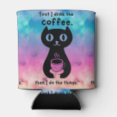 Eerst drink ik de koffie, dan doe ik dit blikjeskoeler (Achterkant)