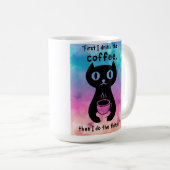 Eerst drink ik de koffie, dan doe ik dit koffiemok (Voorkant rechts)