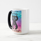 Eerst drink ik de koffie, dan doe ik dit magische mok (Voorkant links)