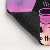 Eerst drink ik de koffie, dan doe ik dit muismat (Hoek)