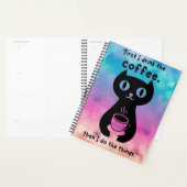 Eerst drink ik de koffie, dan doe ik dit planner (Display)