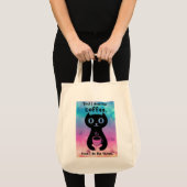 Eerst drink ik de koffie, dan doe ik dit tote bag (Voorkant (product))