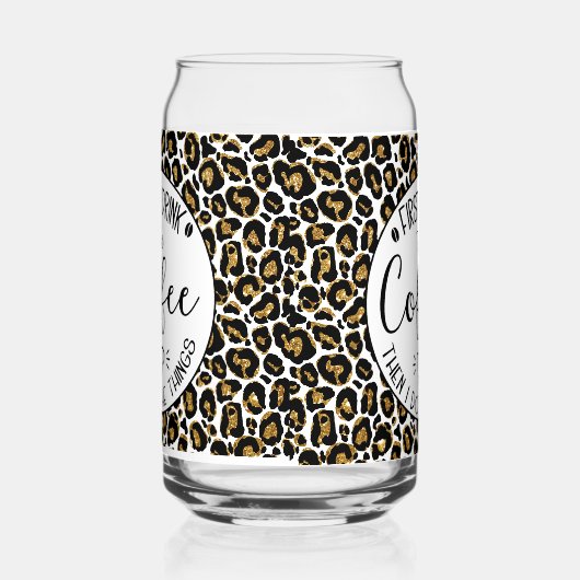 Eerst drink ik de koffie en daarna doe ik de dinge blikvorm glas (Rechts)