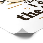 Eerst drink ik de koffie en dan doe ik de dingen poster (Hoek)