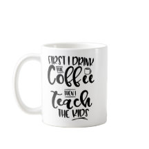 Eerst Drink ik de koffie en dan leer ik de Kindere