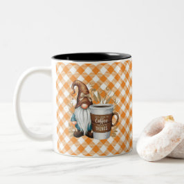 Eerst Drink ik de koffie Tweekleurige Koffiemok