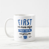 Eerst Drinken we koffie Koffiemok (Links)