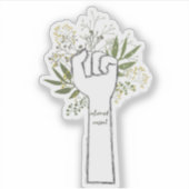 Eerst geïnformeerde toestemming sticker (Voorkant)