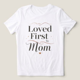 Eerst Geliefd door Moeder Elegant Moederdag Mama C Tri-Blend Shirt