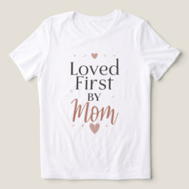 Eerst Geliefd door Moeder Moederdag Mama Cadeau Ve Tri-Blend Shirt