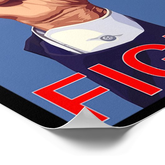 Eerst. gevecht poster (Hoek)