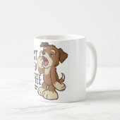 Eerst Heb Ik Koffie Pup Koffiemok (Voorkant rechts)