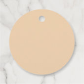 EERST IN DE LIEFDE FLORALE BOOG BRUIDSSLUIER BEDANKJES LABELS (Achterkant)