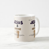 Eerst Jezus, dan Koffie / Mok / Christelijk / Keuk (Voorkant rechts)