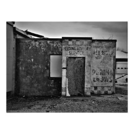 "Eerst kauwen, dan slikken." Foto Afdruk