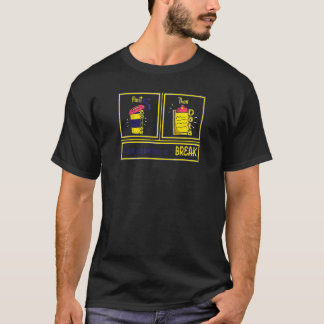 Eerst Koffie Dan Data Mannen Vrouwen Leraar T-shirt