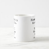 Eerst koffie, dan golf ik leuk koffiemok (Center)