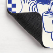 'Eerst Koffie, Dan Pas Alles Erna.' Grappig Cadeau Muismat (Hoek)