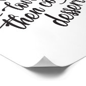 Eerst komt liefde, dan komt dessert bord poster (Hoek)