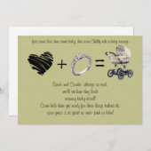 Eerst komt liefde, dan komt huwelijk.... kaart (Voorkant / Achterkant)