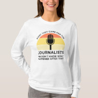 Eerst kwamen ze voor de journalisten