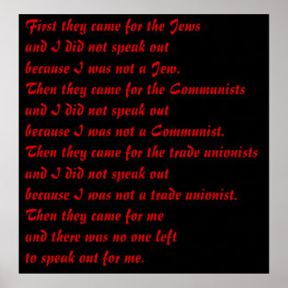 Eerst kwamen ze voor poster