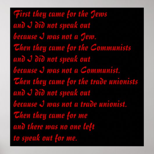 Eerst kwamen ze voor poster (Voorkant)