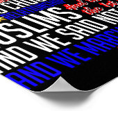 Eerst kwamen ze voor Shirt Science Civil Rights Re Poster (Hoek)