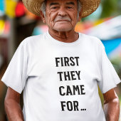 EERST KWAMEN ZE VOOR... T-SHIRT