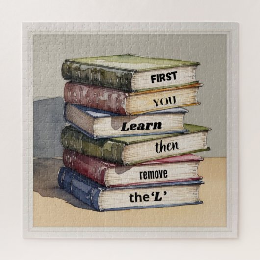 Eerst leer je dan de L te verwijderen Legpuzzel (Verticaal)